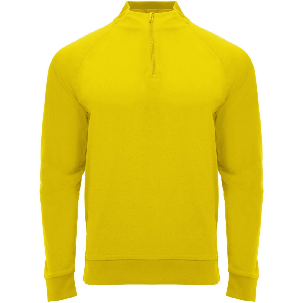 Logo trade promotional giveaway photo of: Epiro long sleeve unisex quarter zip sweatshirt