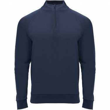 Logo trade promotional gift photo of: Epiro long sleeve unisex quarter zip sweatshirt