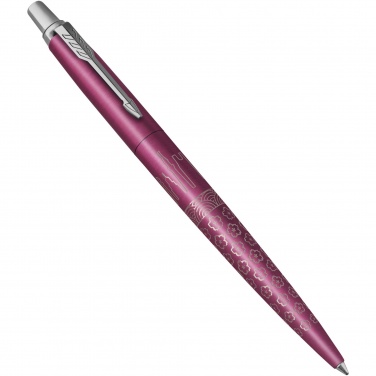 Logo trade promotional merchandise image of: Parker Jotter SE Global Icons colour trim ballpoint pen