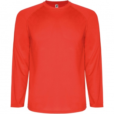 Logo trade promotional giveaways image of: Montecarlo long sleeve men's sports t-shirt