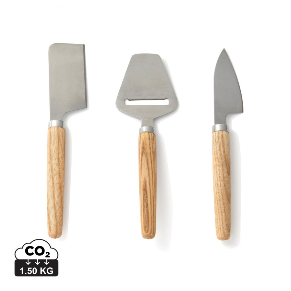 Logotrade promotional giveaway image of: VINGA Retro cheese set
