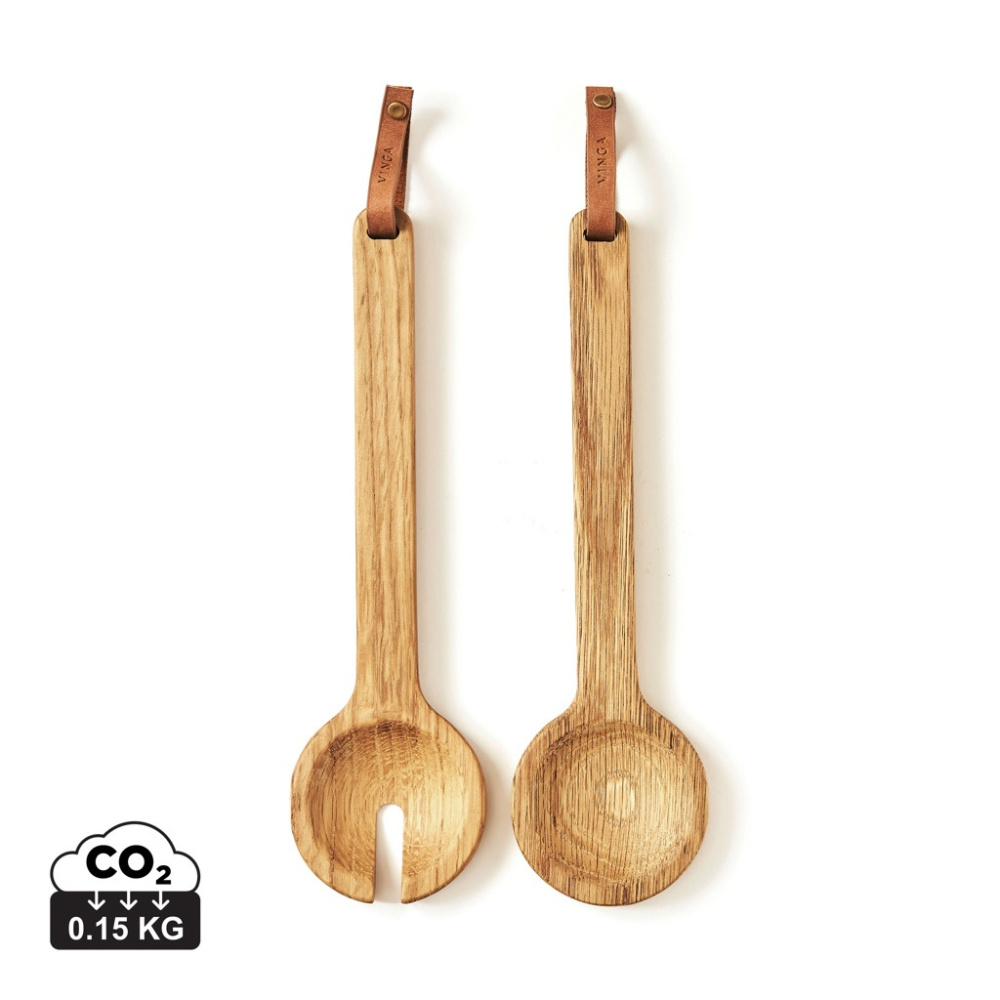 Logo trade corporate gifts picture of: VINGA Alcamo serving cutlery