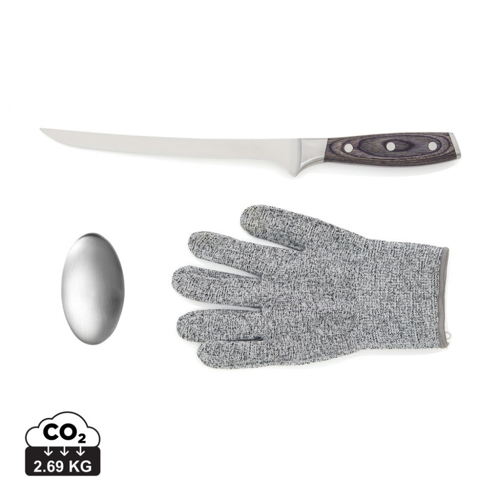 Logo trade promotional merchandise photo of: VINGA Kaiser Fillet Set