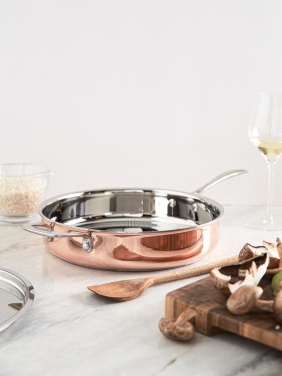 Logo trade corporate gifts image of: VINGA Baron copper sauté pan