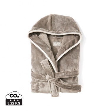 Logotrade promotional merchandise picture of: VINGA Louis luxury plush RPET robe size L-XL