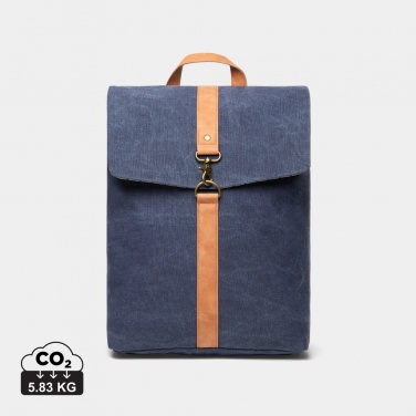 Logo trade advertising products image of: VINGA Bosler backpack GRS recycled canvas