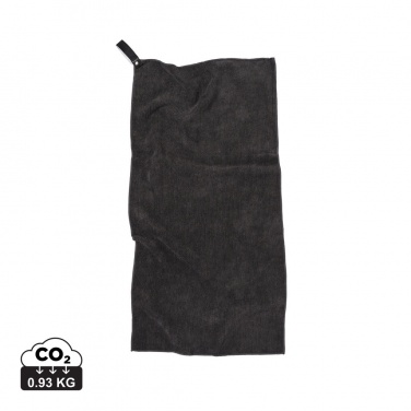 Logotrade advertising product picture of: VINGA GRS RPET active dry towel 40 x 80cm