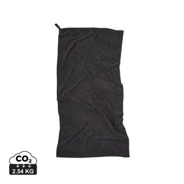 Logo trade business gift photo of: VINGA GRS RPET active dry towel 140 x 70cm