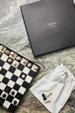 Logo trade promotional merchandise photo of: VINGA Chess coffee table game