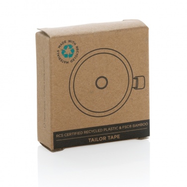 Logotrade advertising product picture of: RCS recycled plastic & bamboo tailor tape