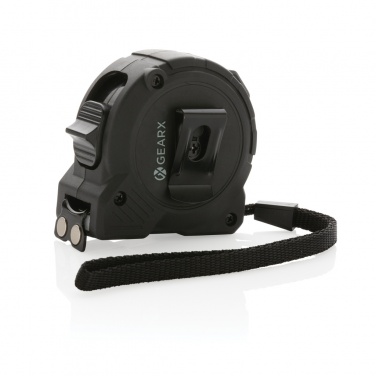 Logotrade promotional products photo of: Gear X 5M measuring Tape with slow/fast retract function
