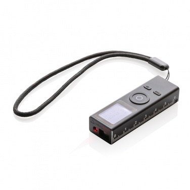 Logotrade promotional gift image of: Gear X RCS recycled aluminum 30 metre laser measure