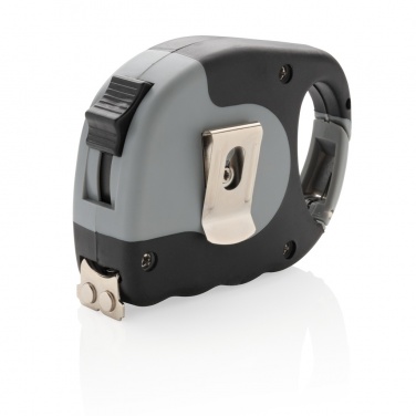 Logotrade promotional gift image of: Measuring tape with carabiner