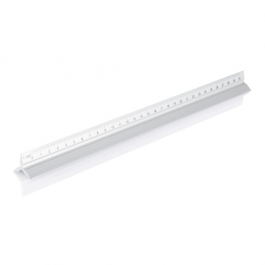 Logo trade advertising products picture of: Aluminium triangle rule - 30cm
