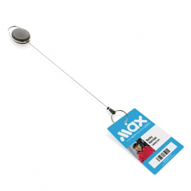 Logotrade promotional giveaways photo of: RCS recycled ABS roller clip keychain