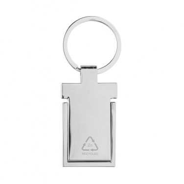 Logotrade promotional item picture of: RSC recycled zinc alloy phone stand keychain