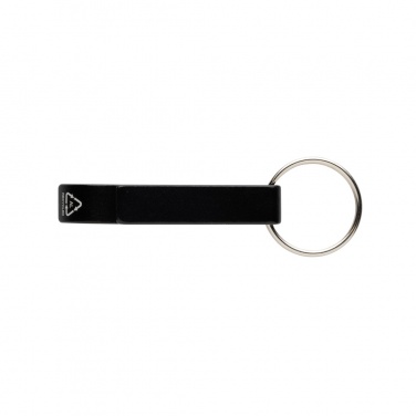 Logo trade corporate gifts picture of: RCS recycled aluminum bottle and can opener
