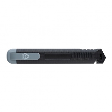 Logo trade promotional gifts picture of: Refillable RCS recycled plastic snap-off knife