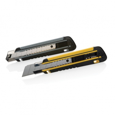 Logotrade advertising product image of: Refillable RCS rplastic heavy duty snap-off knife soft grip