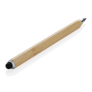 Logotrade promotional giveaway picture of: Eon bamboo infinity multitasking pen