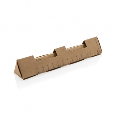 Logo trade promotional gift photo of: Eon bamboo infinity multitasking pen