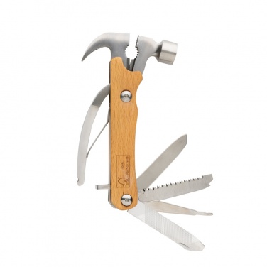 Logo trade advertising product photo of: Wooden multi-tool hammer