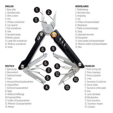 Logotrade promotional product picture of: Excalibur tool and plier