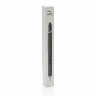 Logotrade advertising product image of: 5-in-1 aluminium toolpen