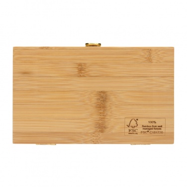 Logo trade corporate gifts image of: Carvine 21 pcs bamboo tool set