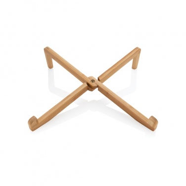 Logotrade promotional giveaways photo of: Bamboo portable laptop stand