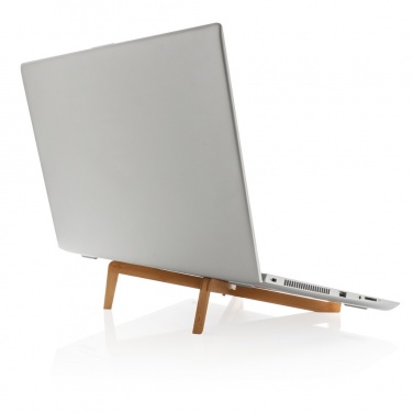 Logotrade corporate gifts photo of: Bamboo portable laptop stand