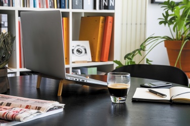 Logotrade promotional merchandise image of: Bamboo portable laptop stand