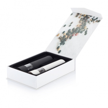 Logo trade corporate gift photo of: Electric pepper and salt mill set