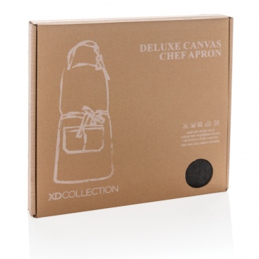 Logo trade promotional items picture of: Deluxe canvas chef apron