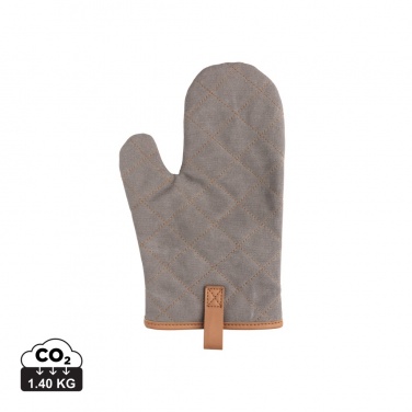 Logo trade advertising products picture of: Deluxe canvas oven mitt
