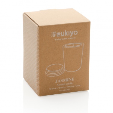 Logotrade business gifts photo of: Ukiyo deluxe scented candle with bamboo lid