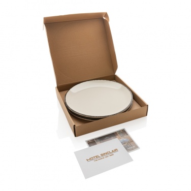 Logo trade promotional gifts picture of: Ukiyo dinner plate set of 2