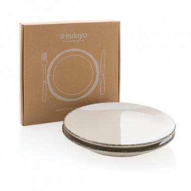 Logotrade advertising product image of: Ukiyo dinner plate set of 2