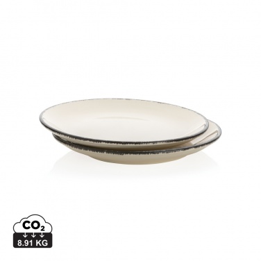 Logo trade advertising products picture of: Ukiyo dinner plate set of 2