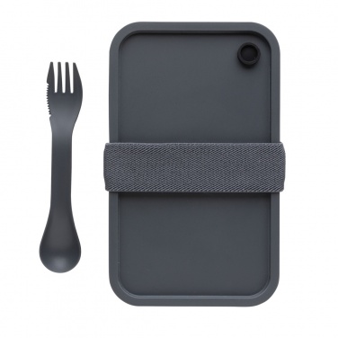Logo trade advertising products picture of: PP lunchbox with spork