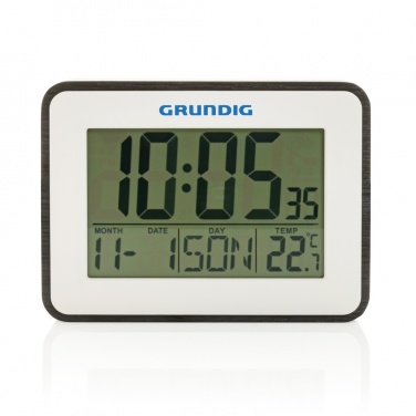 Logo trade promotional items image of: Grundig weatherstation alarm and calendar