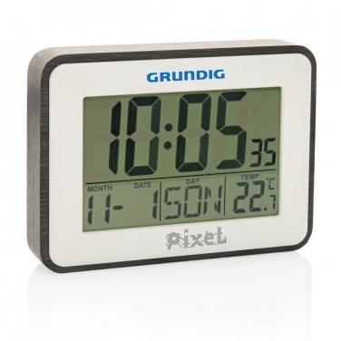 Logotrade advertising product picture of: Grundig weatherstation alarm and calendar