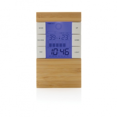 Logotrade advertising product image of: Utah RCS rplastic and bamboo weather station