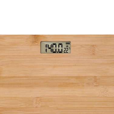 Logo trade business gift photo of: Grundig Bamboo Digital Body Scale