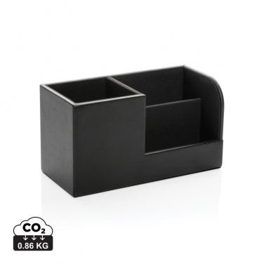 Logo trade promotional merchandise photo of: Swiss Peak RCS recycled PU Desk organiser
