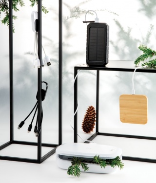 Logotrade business gift image of: UV-C steriliser box with 5W wireless charger