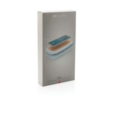 Logotrade promotional merchandise photo of: Rena UV-C steriliser box with 5W wireless charger
