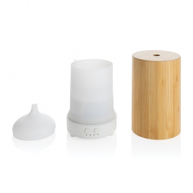 Logotrade advertising products photo of: RCS recycled plastic and bamboo aroma diffuser