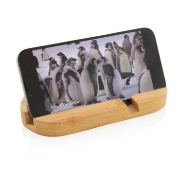 Logotrade corporate gift picture of: Bamboo tablet and phone holder