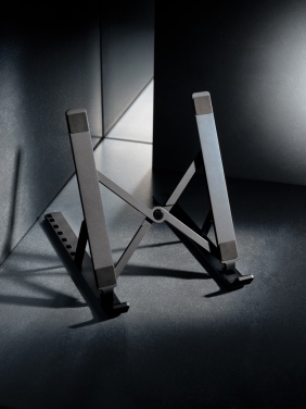 Logotrade promotional merchandise photo of: Terra RCS recycled aluminium universal laptop/tablet stand
